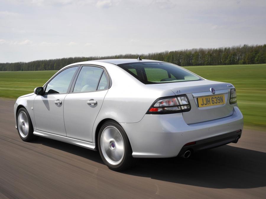  Saab 9-3 Aero Sport Sedan 2008 года  (UK) (фото 6 из 12)